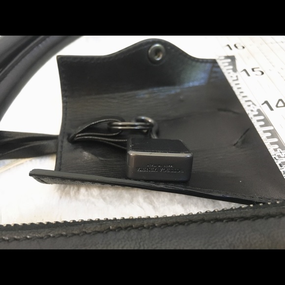 Bottega Veneta Nero Intrecciato Briefcase Satchel/ Handbag/ Shoulder Tote - Picture 4 of 8